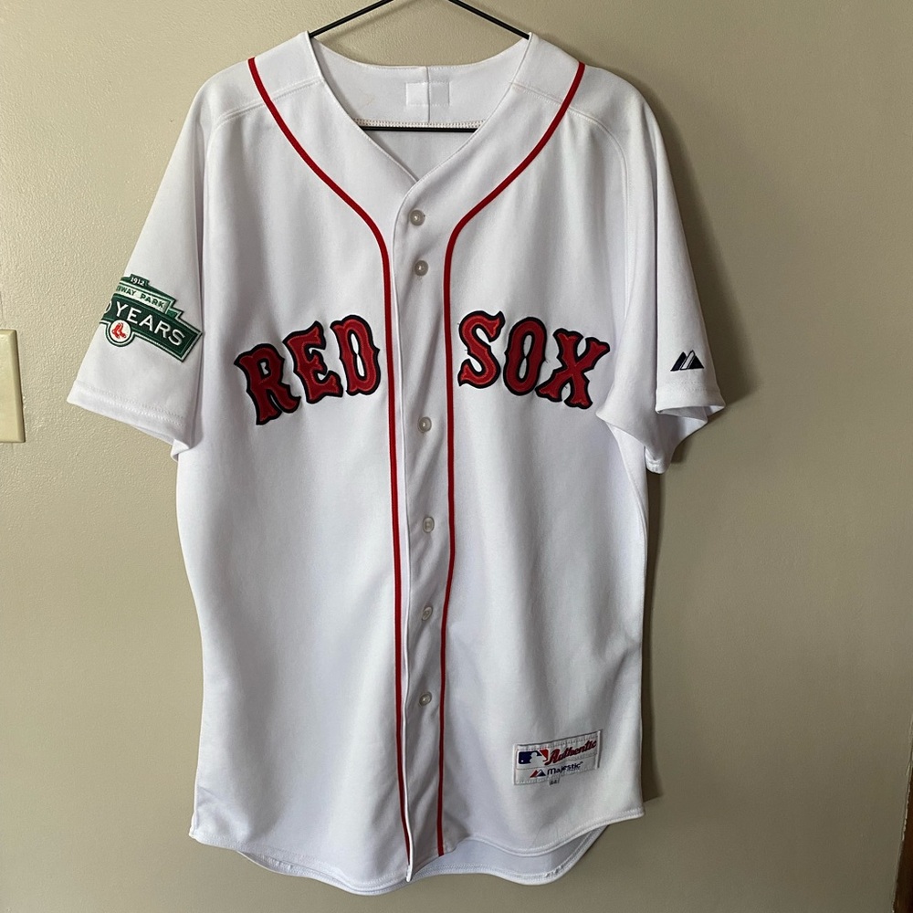 Red Sox 100 year jersey